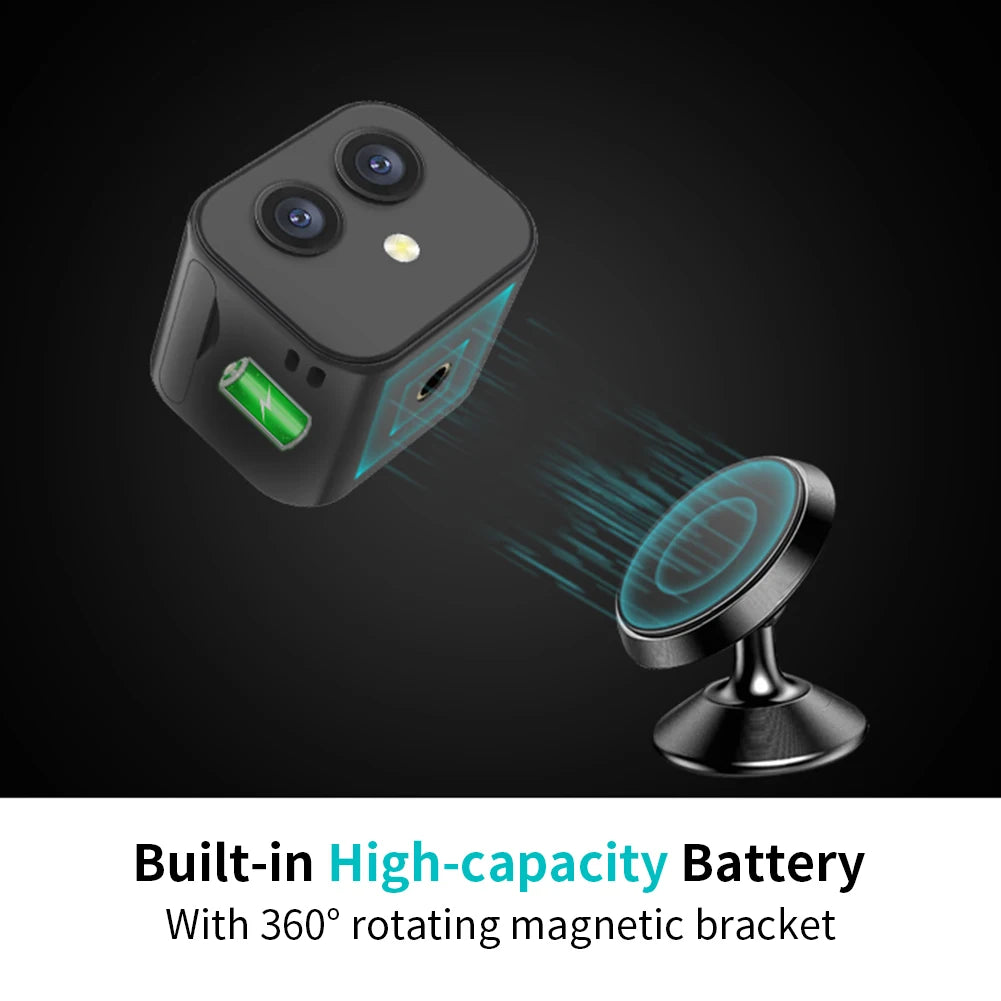 Security Monitoring Smart Video Camera with Night Vision