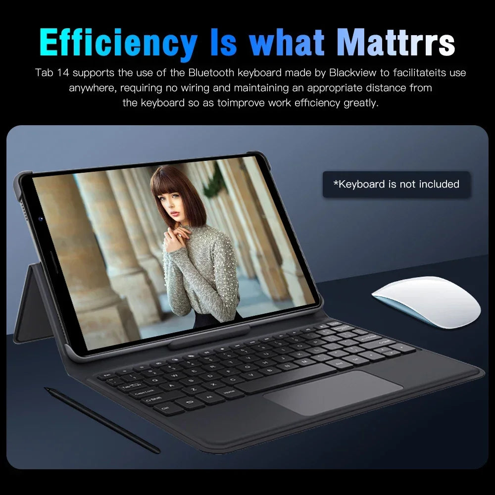 Android Tablet 8.0inch 16G+1TB 108MP Global 5G Dual SIM Card