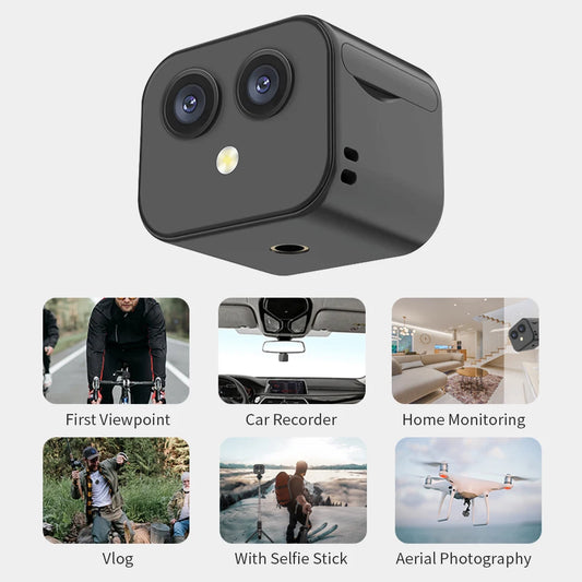 Security Monitoring Smart Video Camera with Night Vision