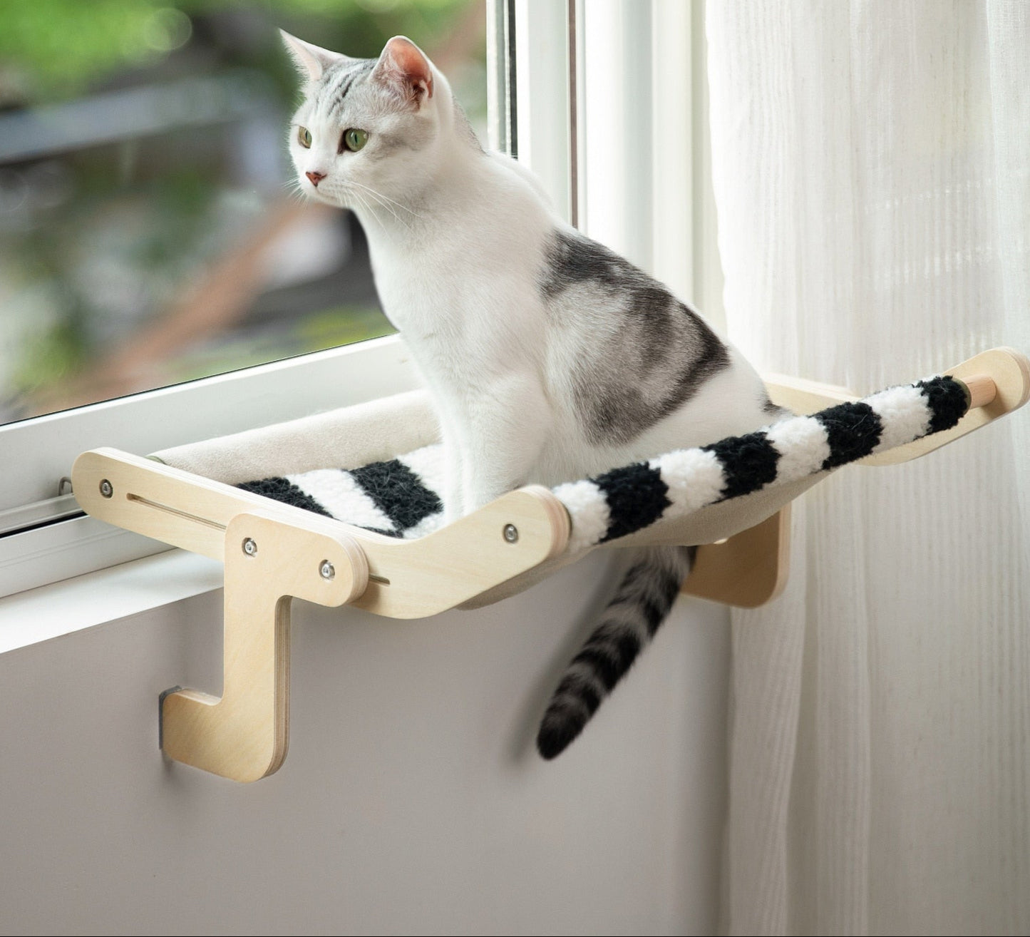 Hammock Hanging Bed Cat Window Perch