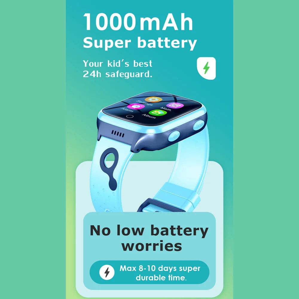 Kids Smart Watch Call Monitor Tracker Location