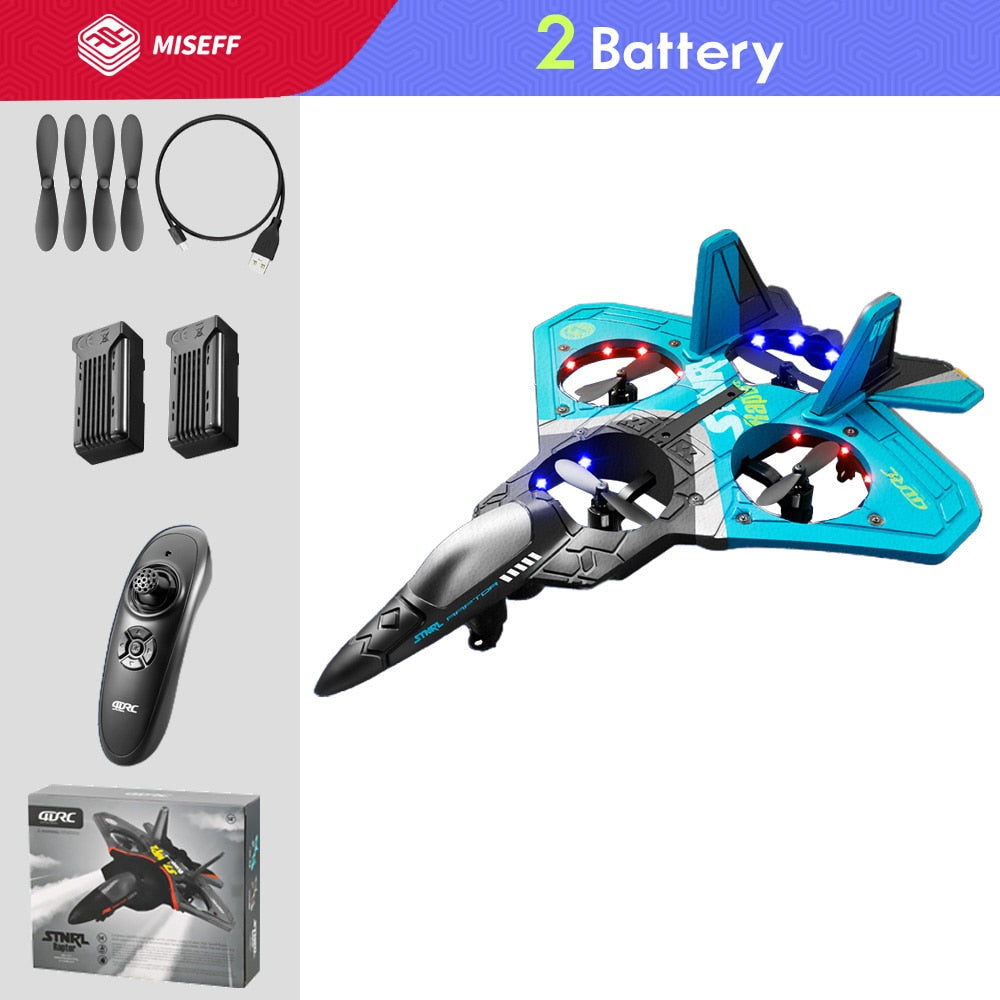 V17 Remote Control Glider Airplane Drone 2.4G Gravity Sensing