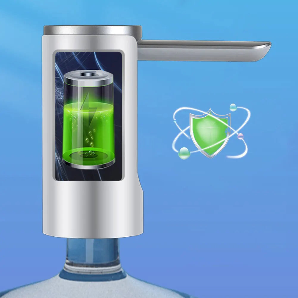 Automatic USB Charging Water Bottle Dispenser with LCD Display