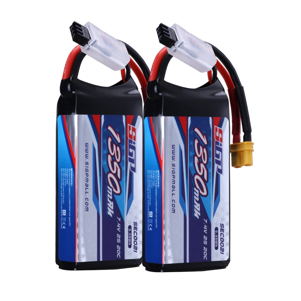 Lipo Battery for 900mAh 1050mAh 1350mAh 7.4V 20C 25C with JST XT30 Plug
