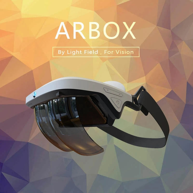 Smart AR Glasses 3D Video VR Headset Glasses for iPhone & Android