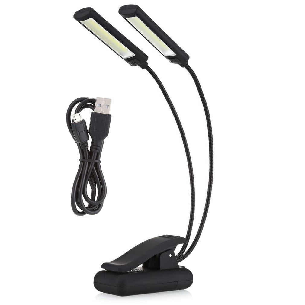 USB/Battery Clip-on Reading LED Portable Night Light