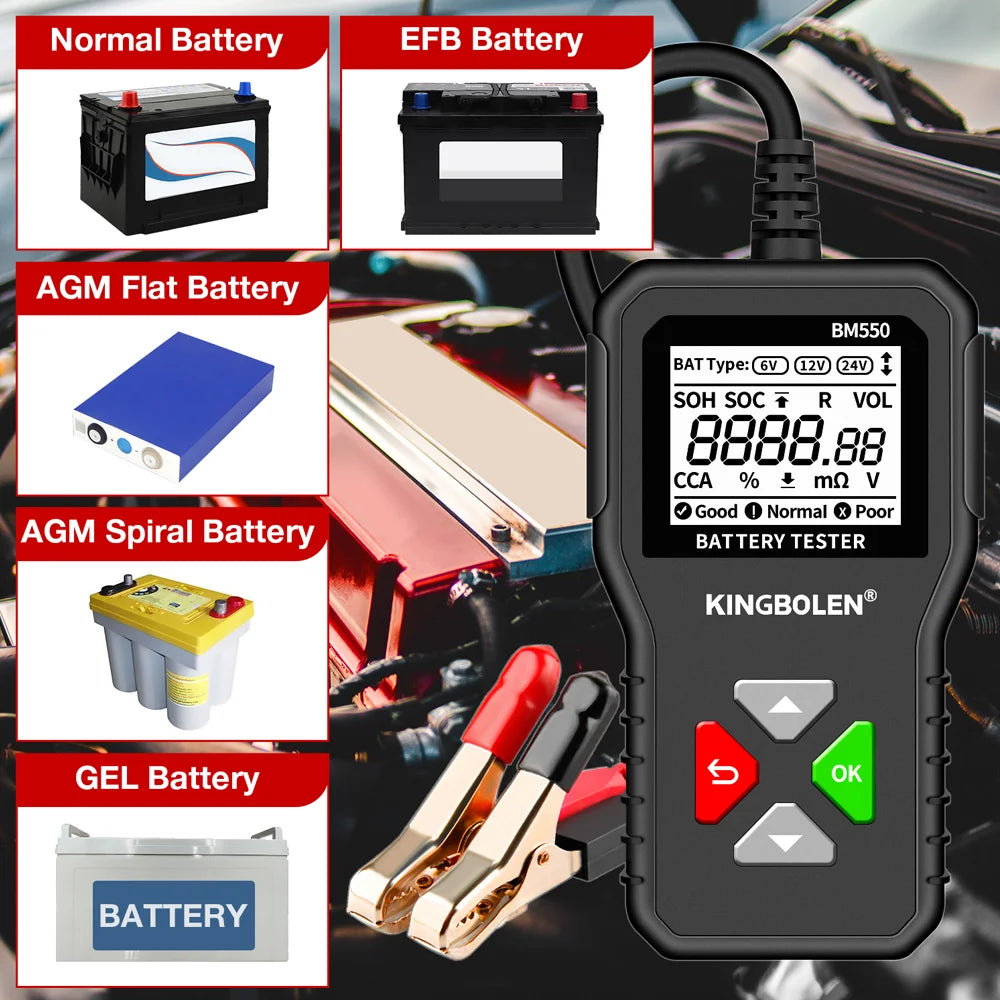 CarlinKit A2A Android Auto Wireless Adapter Auto Detect Battery Tester