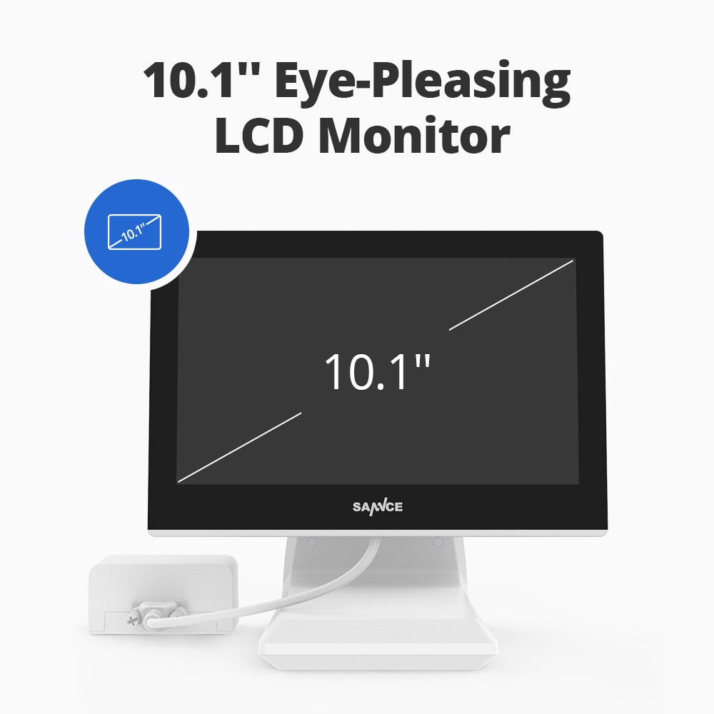 Outdoor CCTV 4CH Video Surveillance DVR Monitor