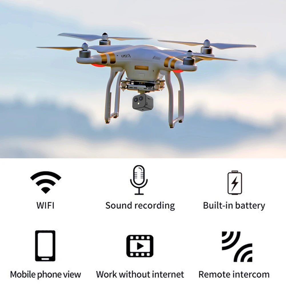 Security Monitoring Smart Video Camera with Night Vision