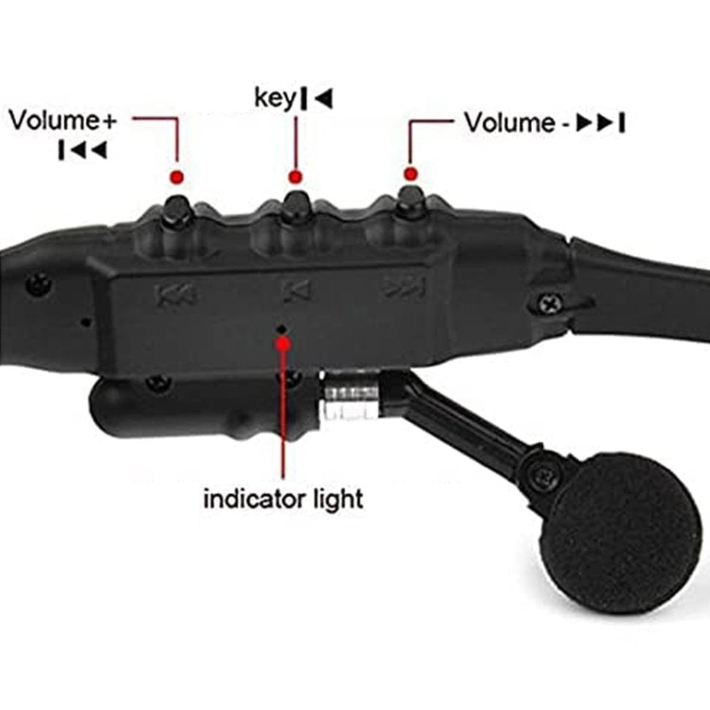 Unisex Bluetooth-compatible 5.0 Sport Earphone Sunglasses