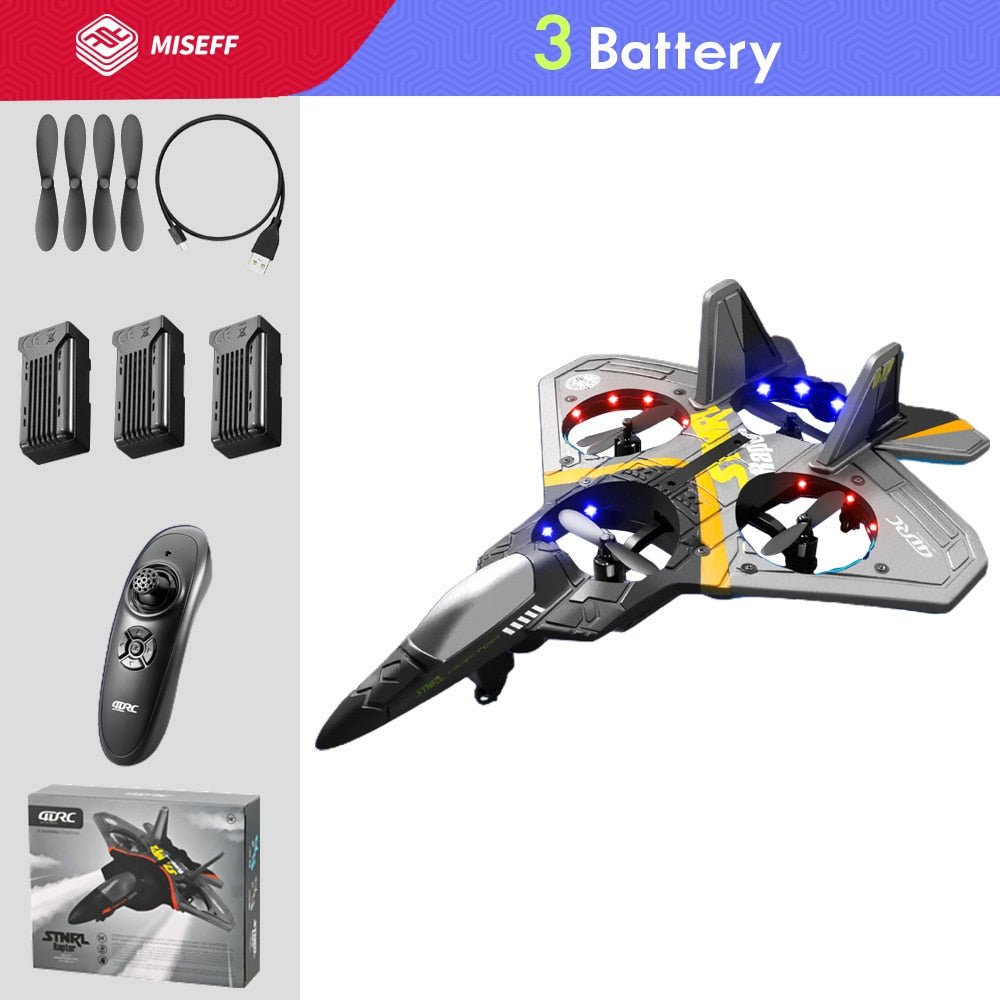 V17 Remote Control Glider Airplane Drone 2.4G Gravity Sensing