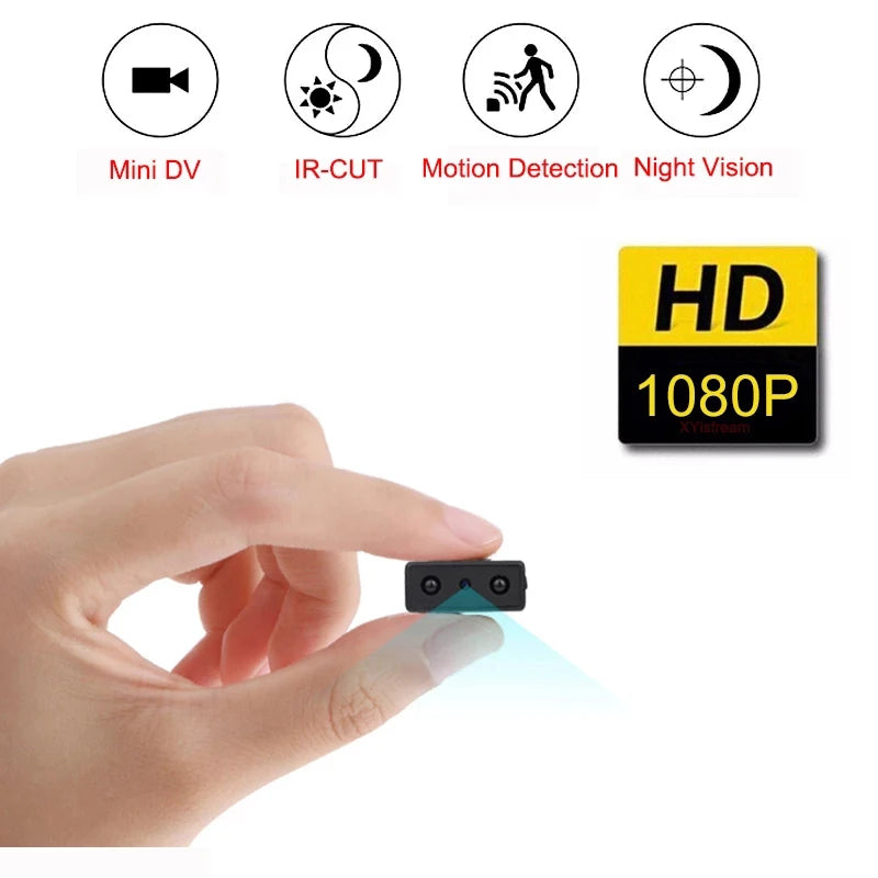 WIFI Camera Mini HD 1080P Indoor Camcorder Secret Body Cam