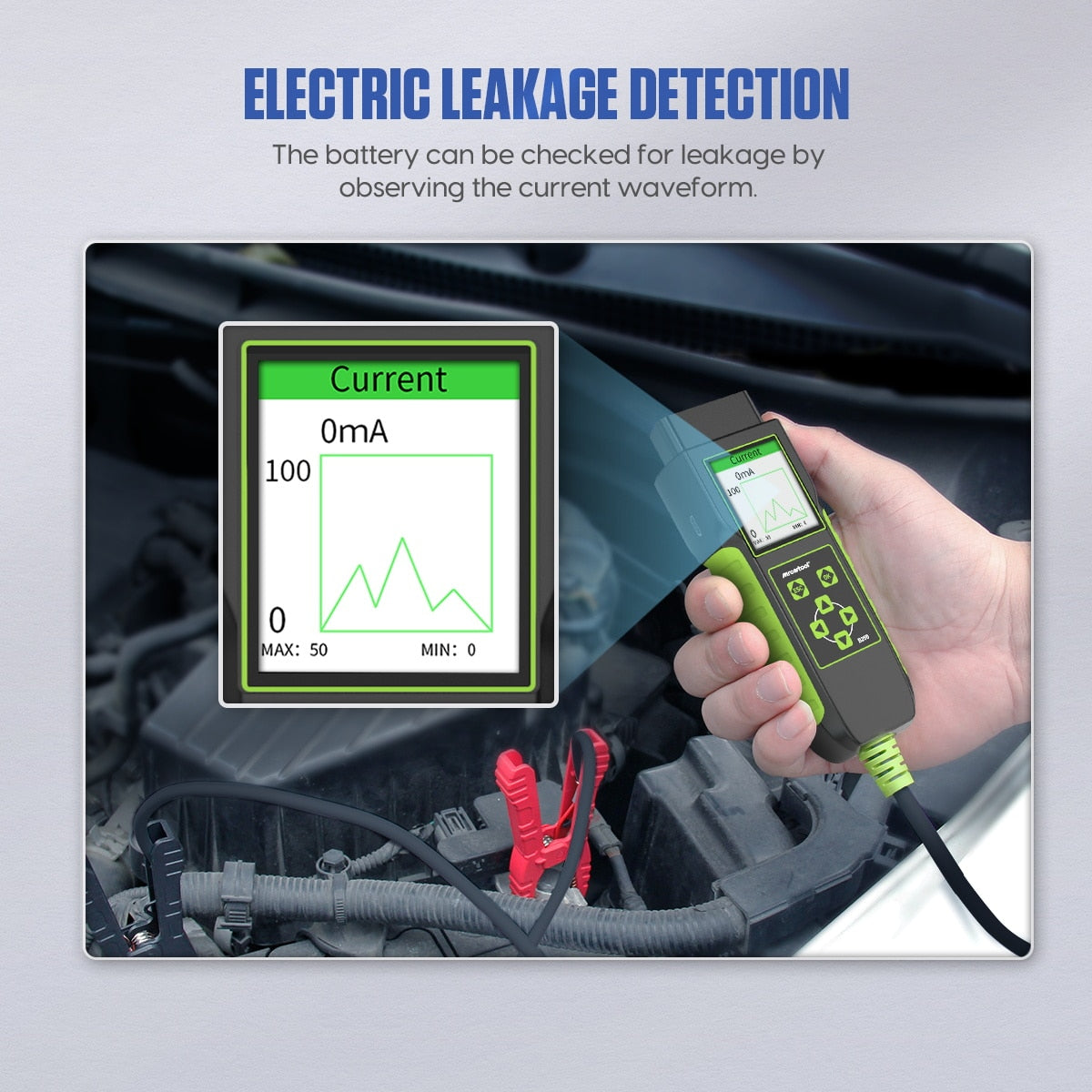 12V24V Car Battery Analyzer OBD Voltage Tester