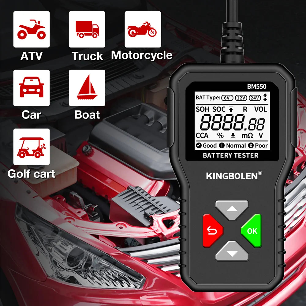 CarlinKit A2A Android Auto Wireless Adapter Auto Detect Battery Tester