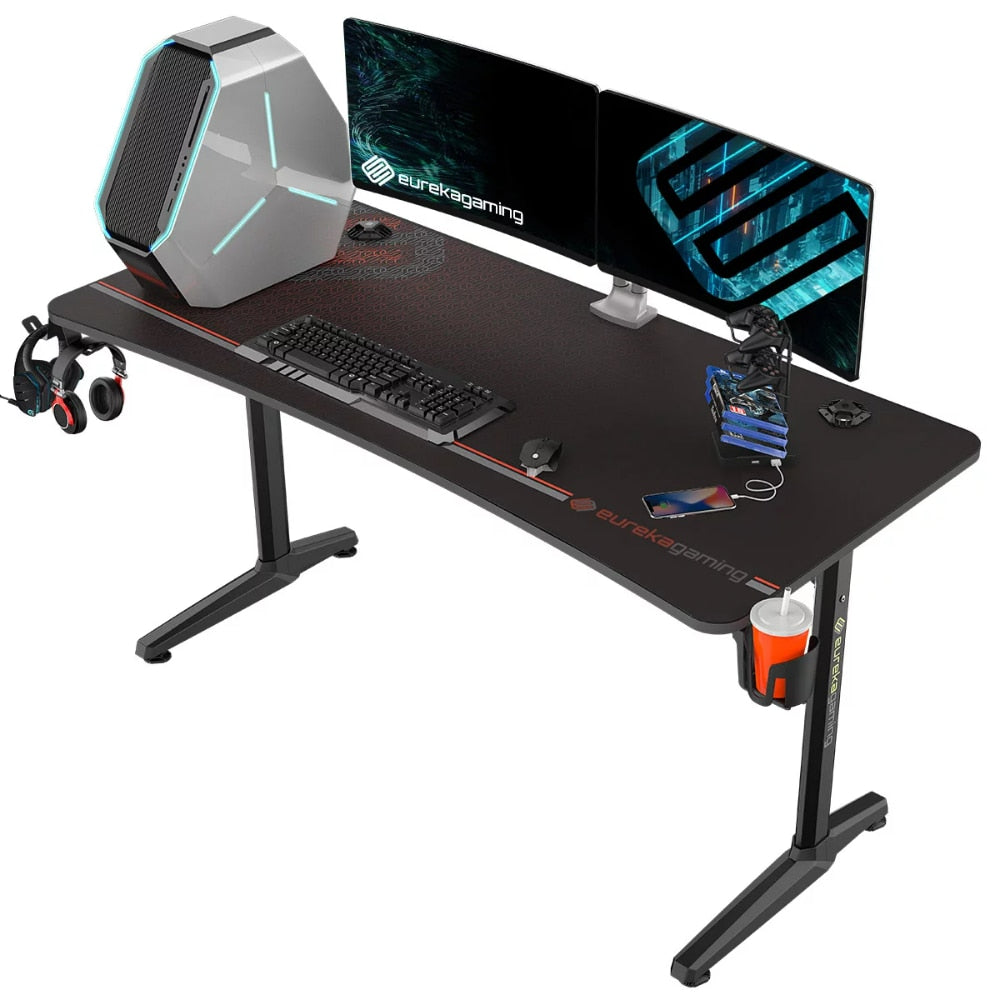 Ergonomic 60 Inch Gaming, Computer Desk