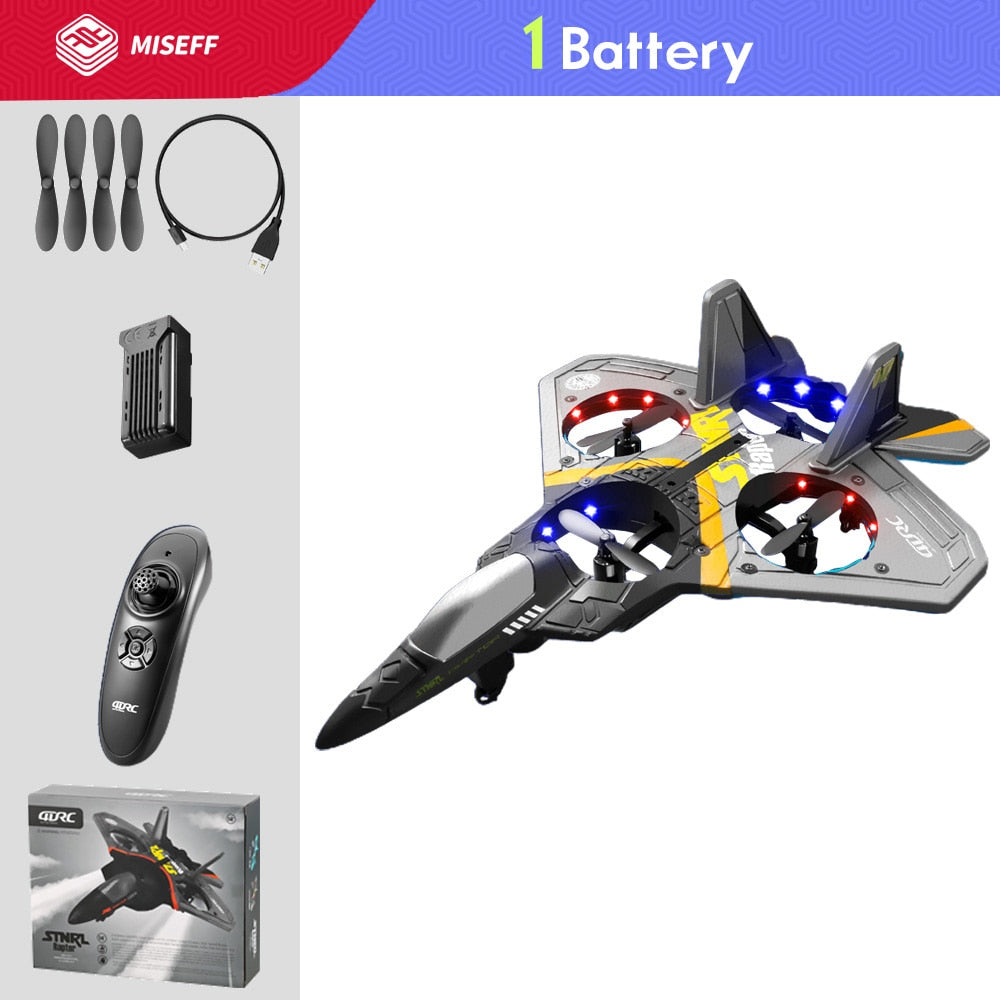 V17 Remote Control Glider Airplane Drone 2.4G Gravity Sensing