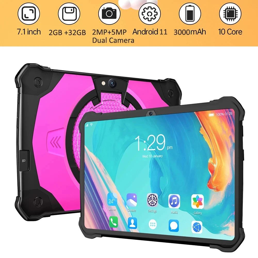 7 inch Android 11 2GB 32GB Kids Learning Tablet