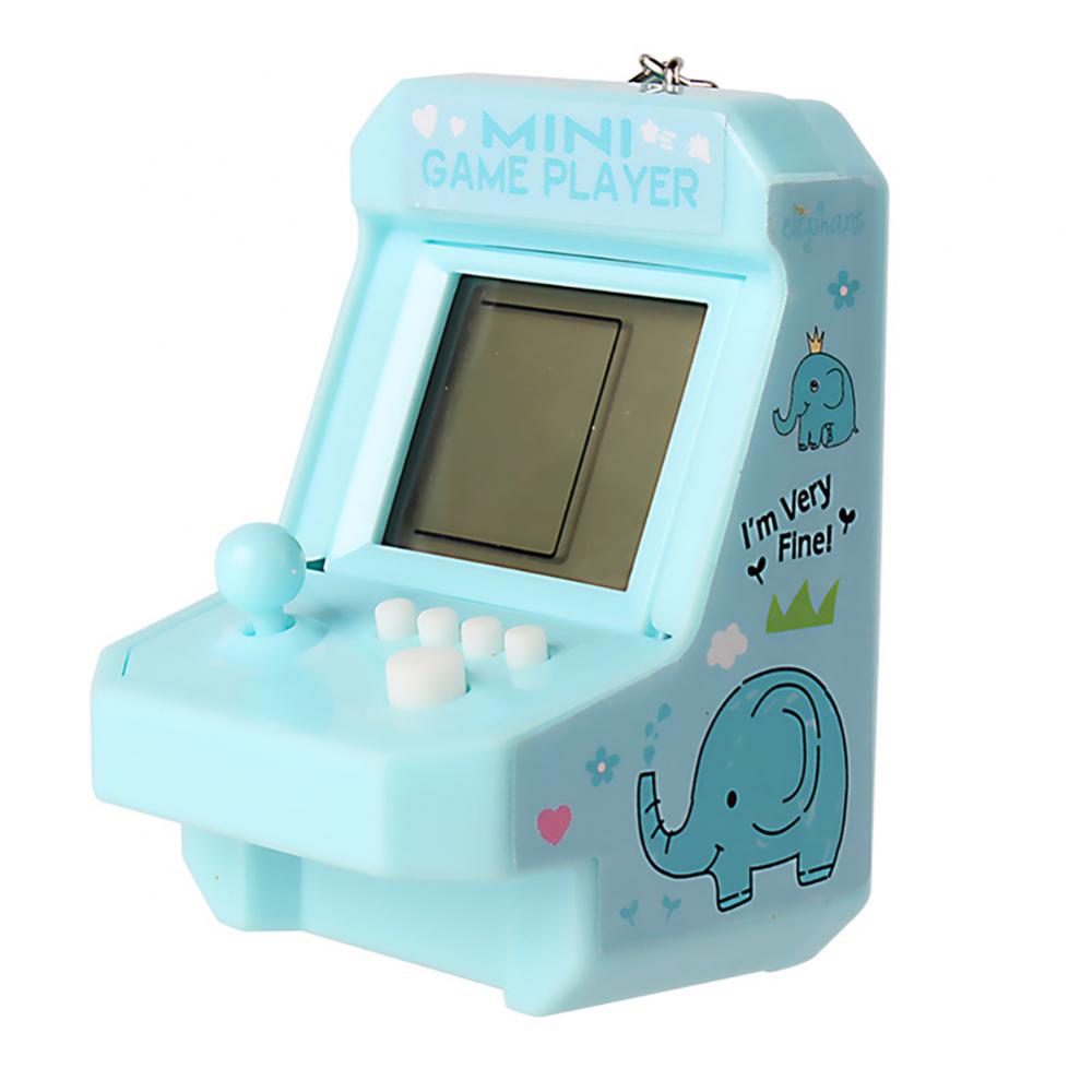 Retro Mini Games Player Built-in 26 Games Portable Handheld Gaming Console Classic Game Machine With Keychain Console Toys Gift