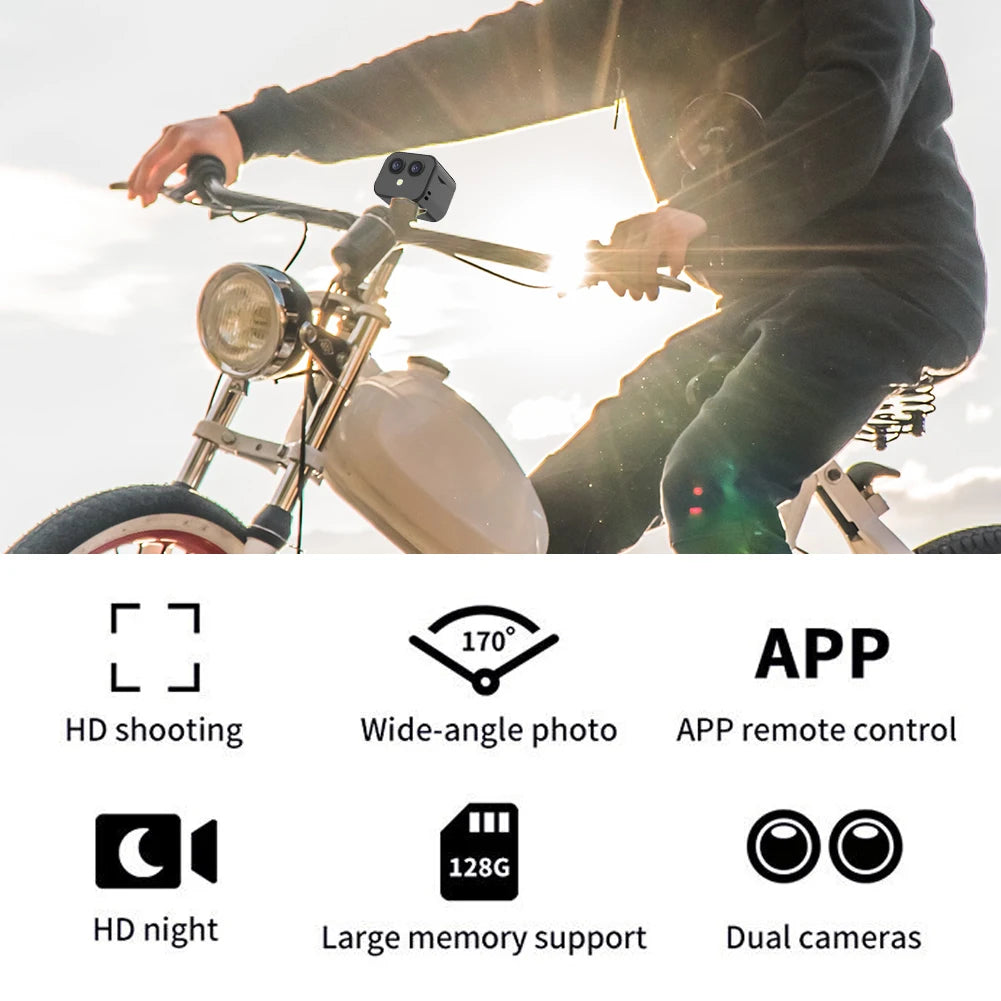 Security Monitoring Smart Video Camera with Night Vision