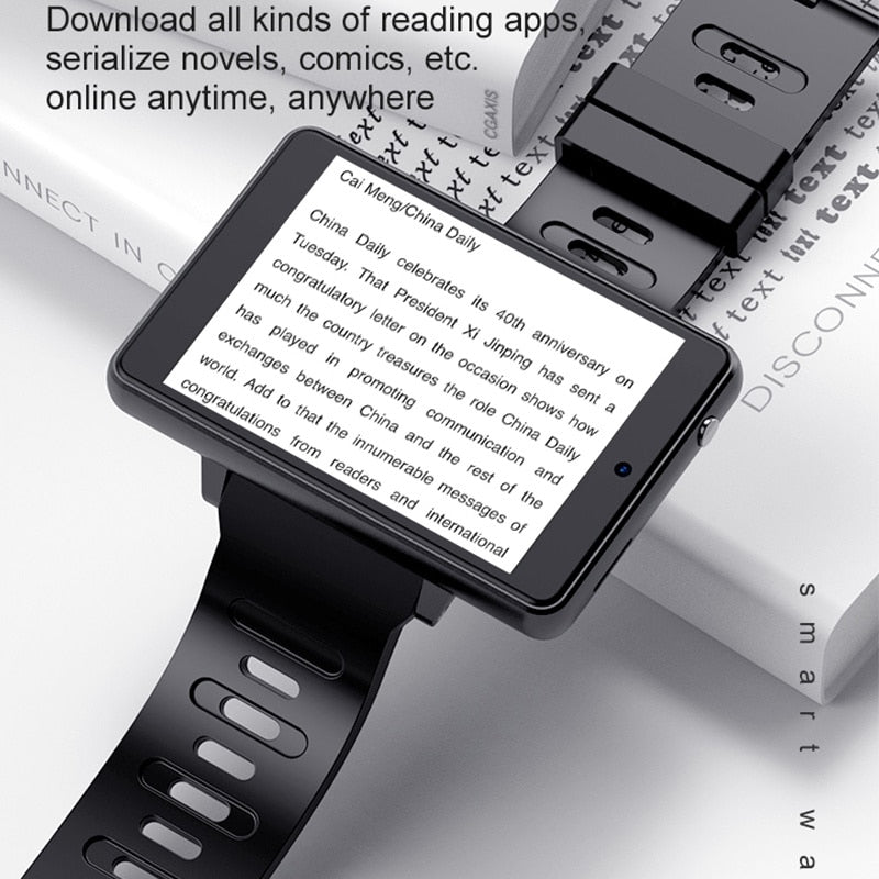 Enhance Your Lifestyle with Our Smart Watch 4G Android with a Big Screen and Ebook Features!