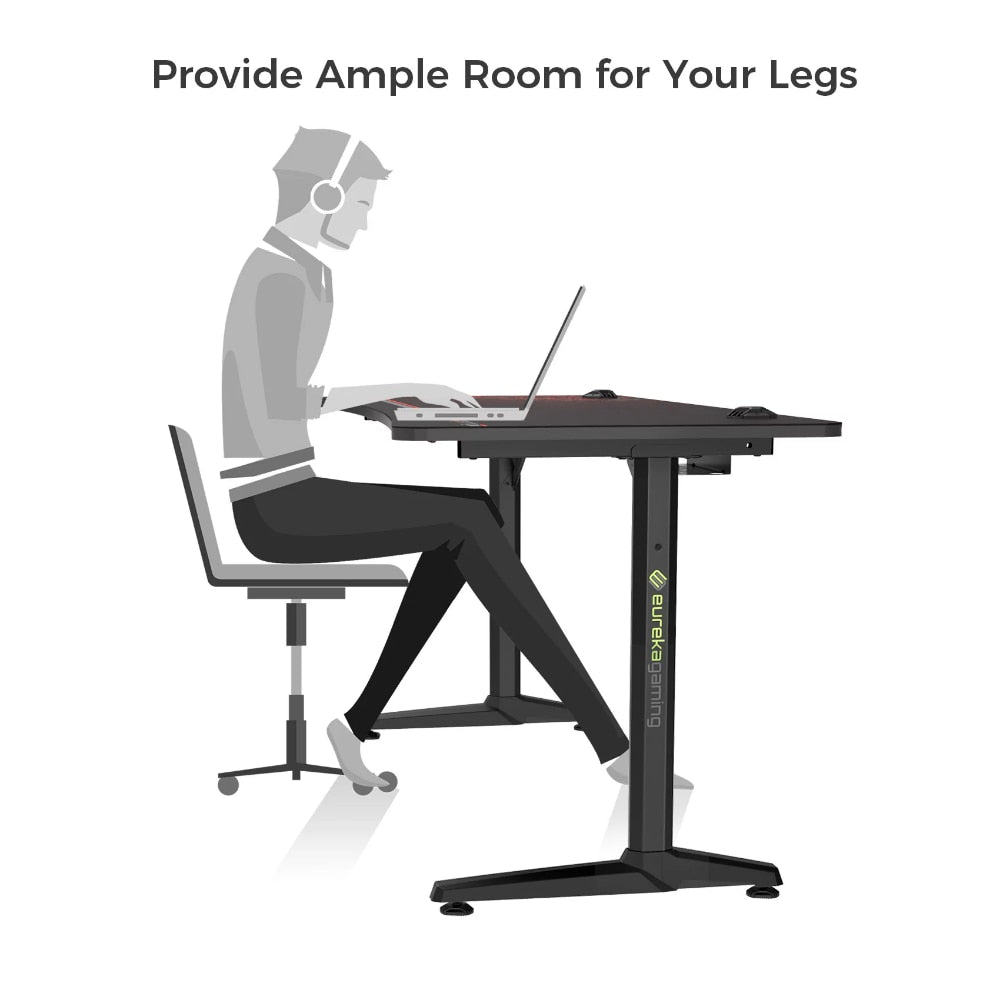 Ergonomic 60 Inch Gaming, Computer Desk