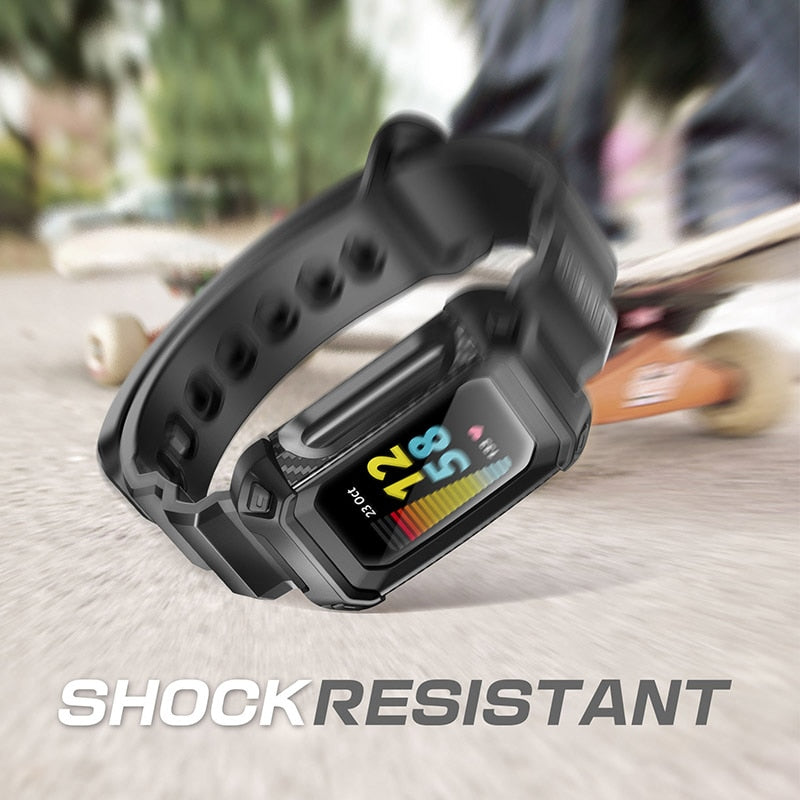 Fitbit Charge 5 Rugged Case Replacement Wristband Strap