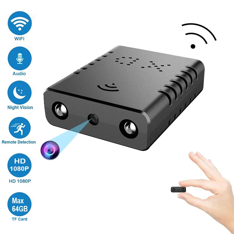 WIFI Camera Mini HD 1080P Indoor Camcorder Secret Body Cam