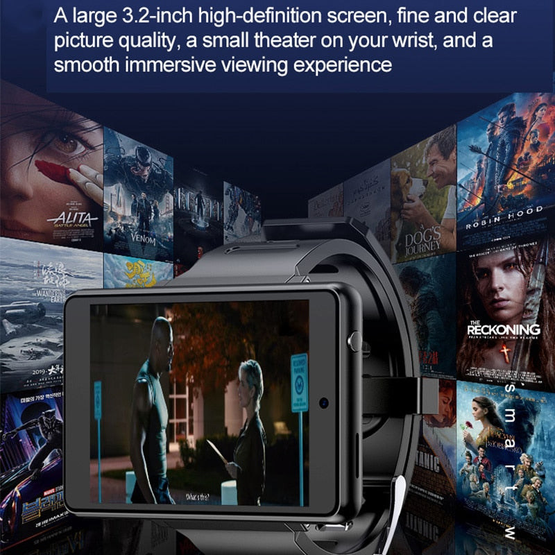 Enhance Your Lifestyle with Our Smart Watch 4G Android with a Big Screen and Ebook Features!