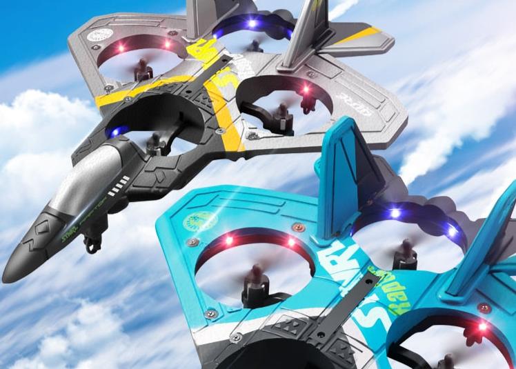 V17 Remote Control Glider Airplane Drone 2.4G Gravity Sensing