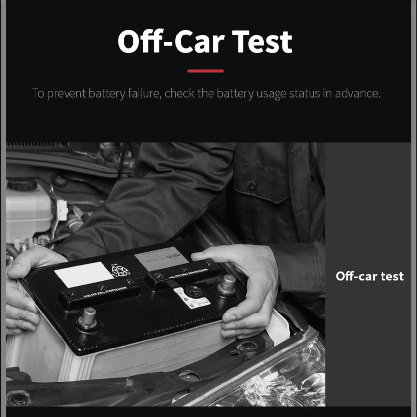 Auto Detect Battery Tester 6V 12V 24V Battery System