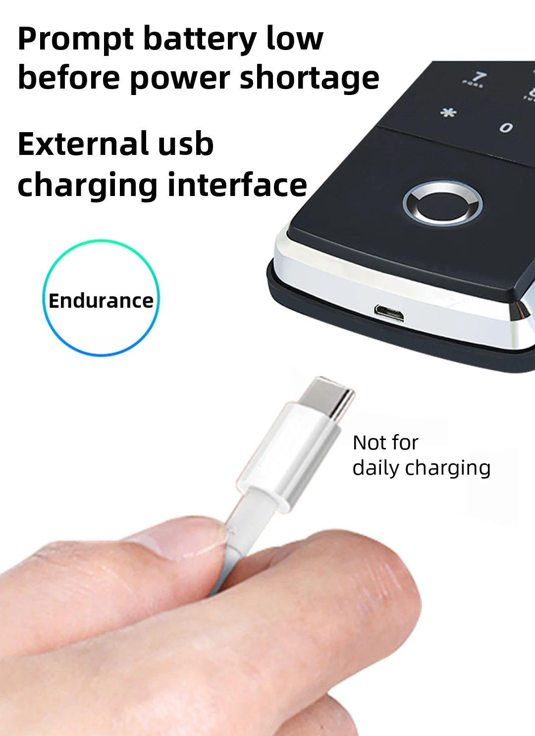Smart Door Digital Fingerprint Door, Gate Lock
