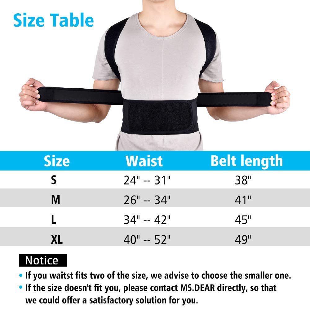 Adjustable Adult Posture Correction Belt Body Trainer