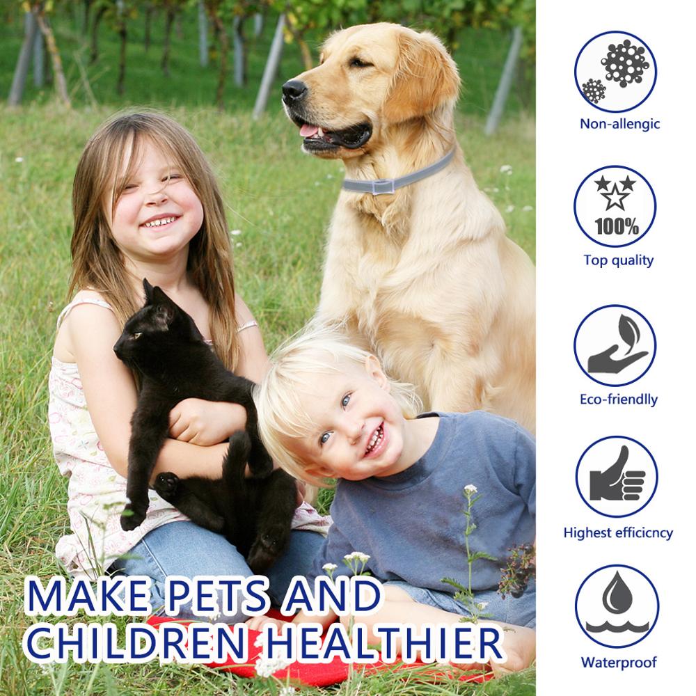 Outdoor Adjustable Anti Flea Mosquitoes Ticks Pet Collar