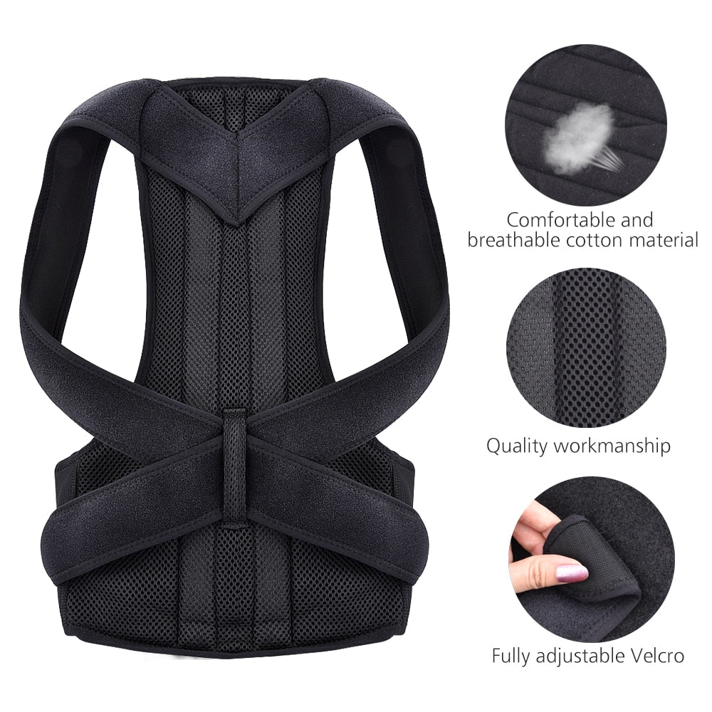 Adjustable Adult Posture Correction Belt Body Trainer
