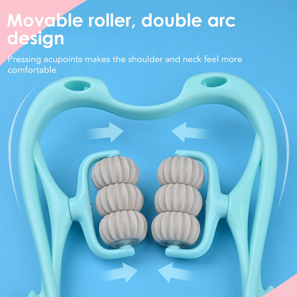 Roller Pressure Point Neck Massage Cervical Spine Therapy