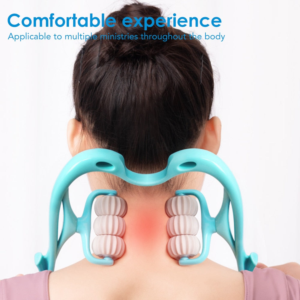 Roller Pressure Point Neck Massage Cervical Spine Therapy