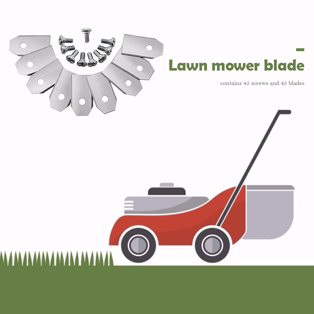30PCS-90PCS Replacement Lawn Mower Cutting Blades Set