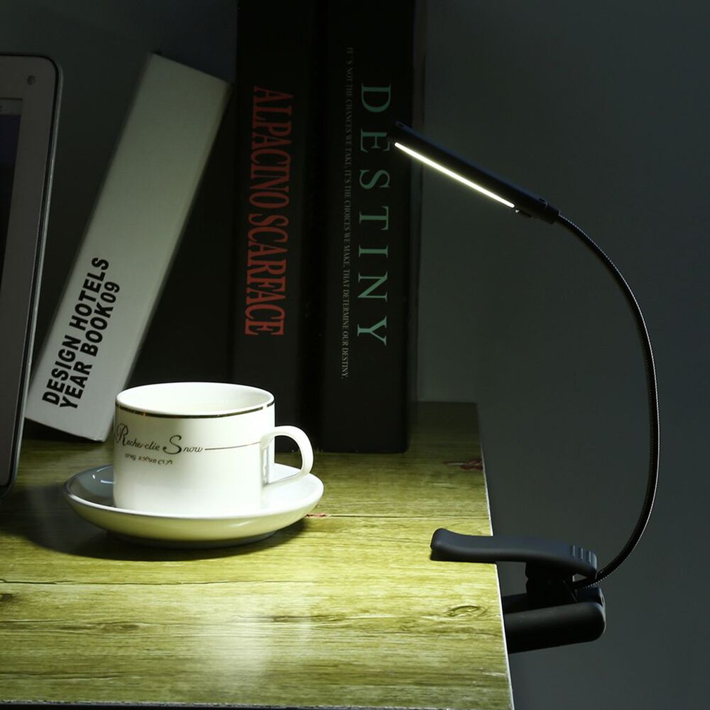 USB/Battery Clip-on Reading LED Portable Night Light