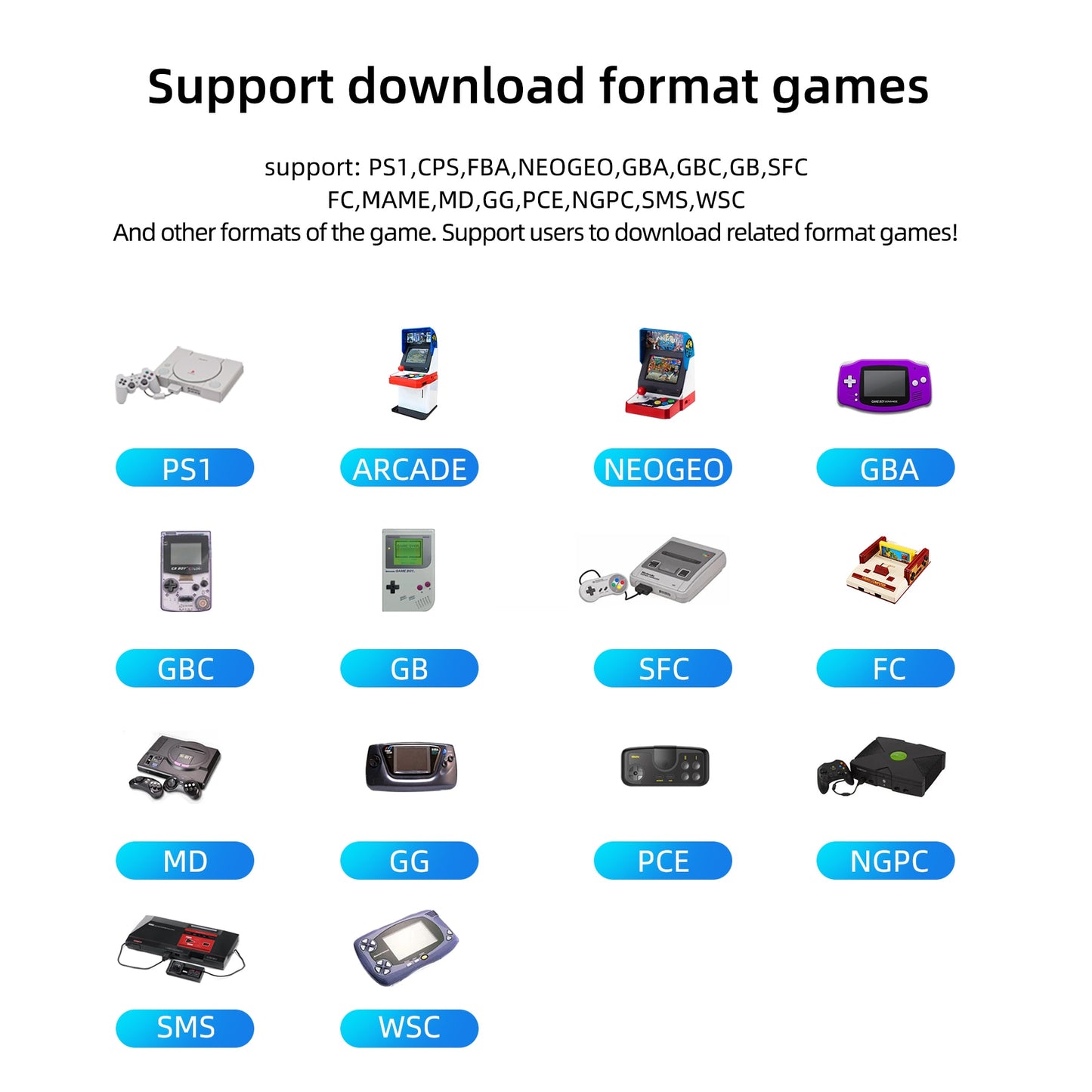 Portable Linux System Retro Handheld Game Console V2