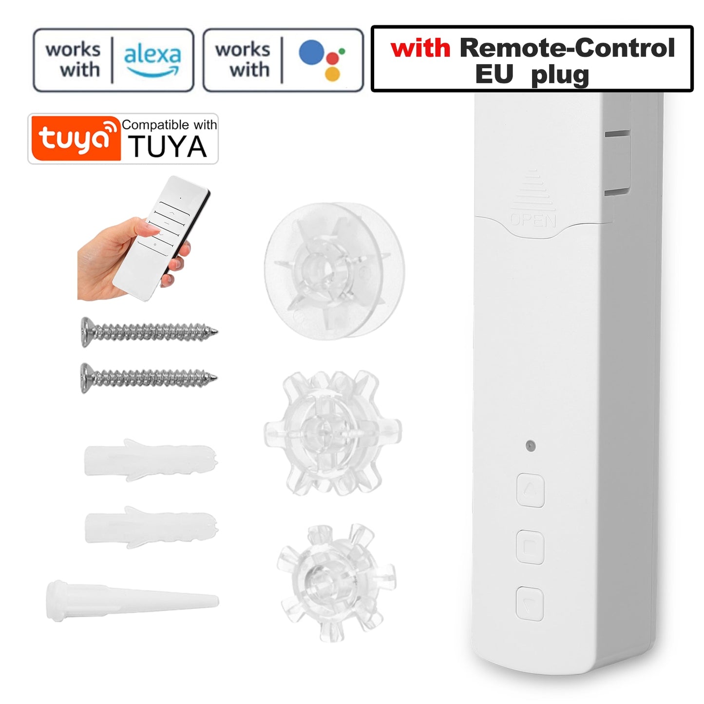 Alexa Google Home Electric Pull Bead Curtain Motor