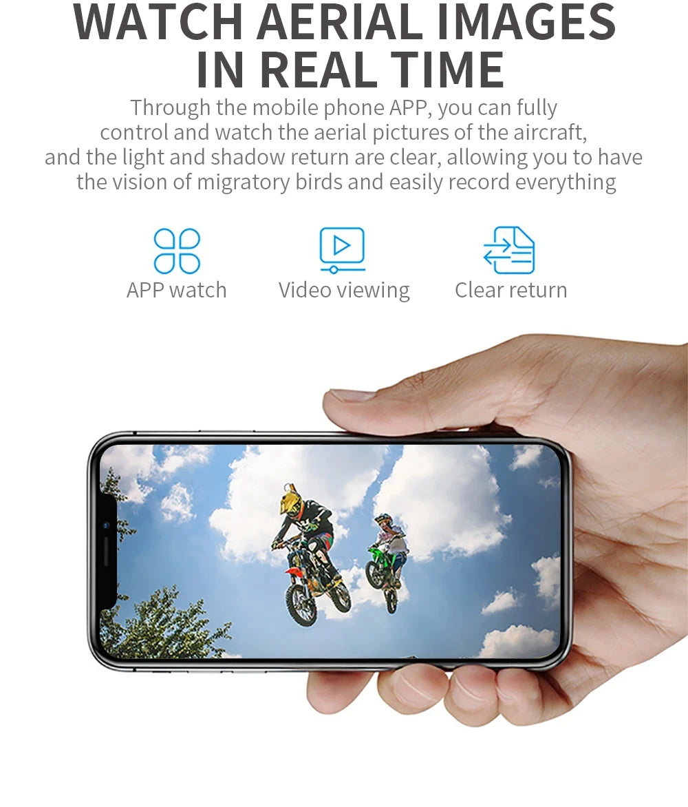 Pro Brushless 4K 5G GPS HD Foldable Quadcopter Drone