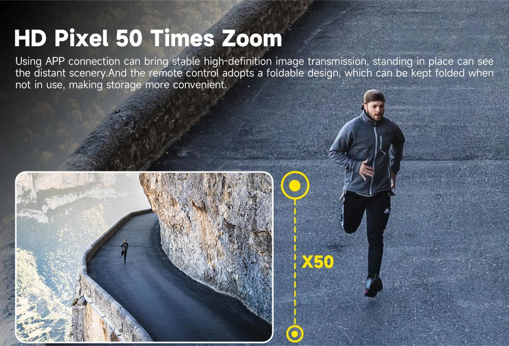 Foldable Quadcopter Mini Drone 4K Three-sided Obstacle avoidance