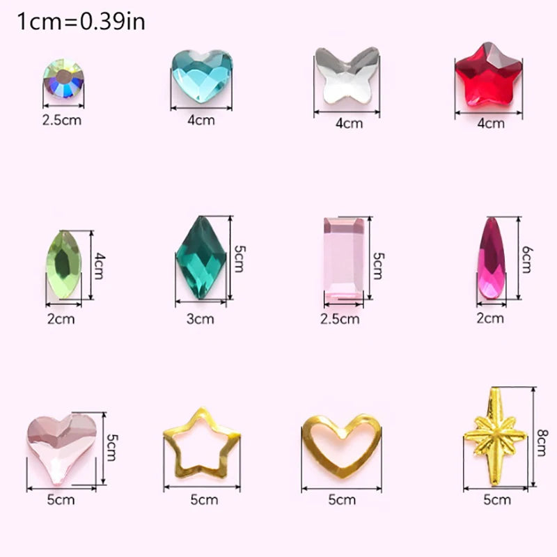 DIY Dental Crystal Diamond Ornament Teeth Jewelry