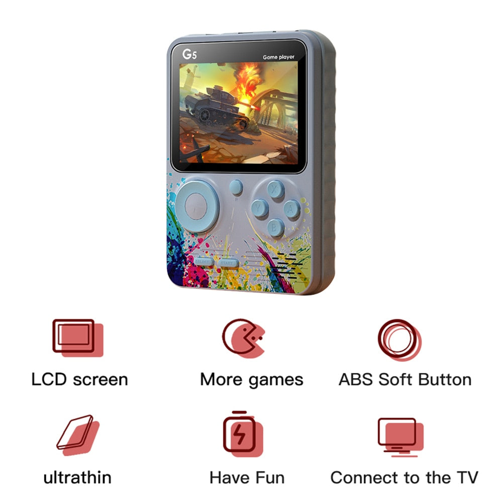 Pocket Retro Game Video Gaming Console 3.0 inch