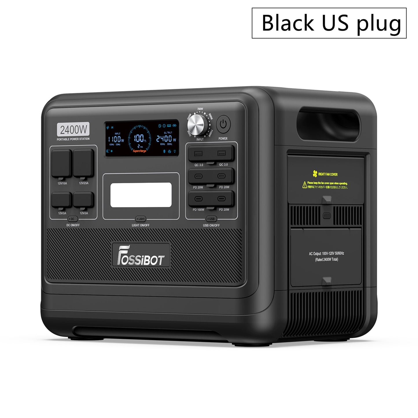 Solar Generator Portable Power Station 2hrs Charge