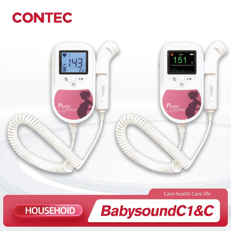 LCD Fetal Doppler Baby Heart Beat Monitor