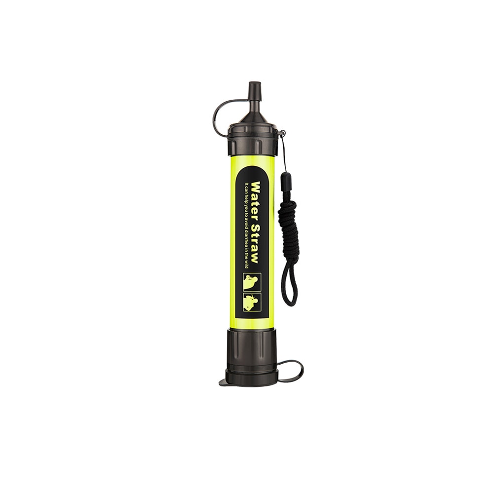Survival Straw Outdoor Water Purification Camping/Hiking/ Mountaineering