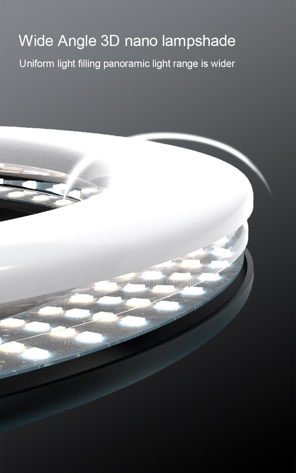 LED Selfie Ring Light Tripod Remote Control