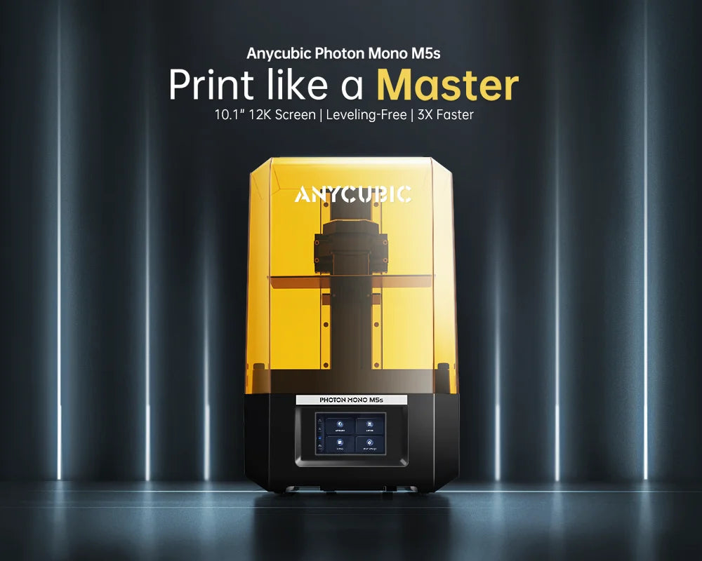 DLP SLA LCD 3D Printer High Speed UV Resin 3D Printer Wash Cure Machine Photon Mono 2, X2, X 6Ks, M5, M5s, M3 Max, D2