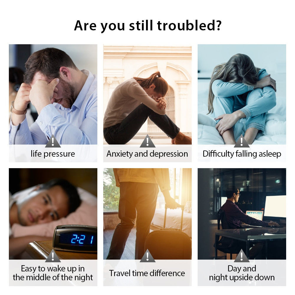 Hand Device Anxiety Therapy Insomnia Sleep Aid
